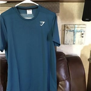 Men’s, gymshark t,size s, turquoise
